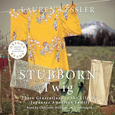 Stubborn Twig – omslag til lydbogen af Lauren Kessler
