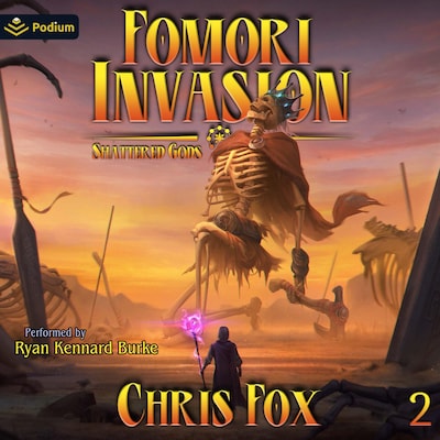Fomori Invasion – omslag til lydbogen af Chris fox