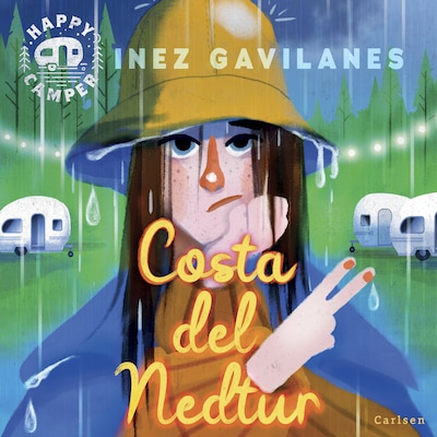 Happy Camper 1 - Costa del Nedtur – omslag til lydbogen af Inez Gavilanes