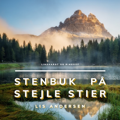 Stenbuk på stejle stier – omslag til lydbogen af Lis Andersen