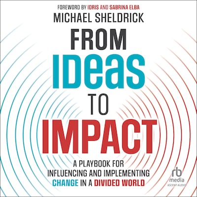 From Ideas to Impact – omslag til lydbogen af Michael Sheldrick
