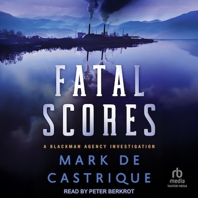 Fatal Scores – omslag til lydbogen af Mark De Castrique