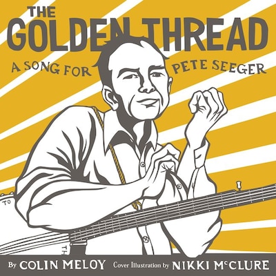 The Golden Thread – omslag til lydbogen af Colin Meloy