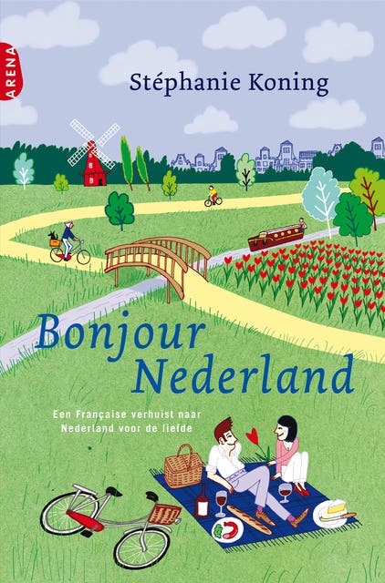 Bonjour Nederland: Een Française verhuist naar Nederland voor de liefde – omslag van het luisterboek van Stéphanie Koning