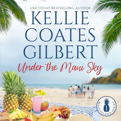 Under the Maui Sky – omslag til lydbogen af Kellie Coates Gilbert
