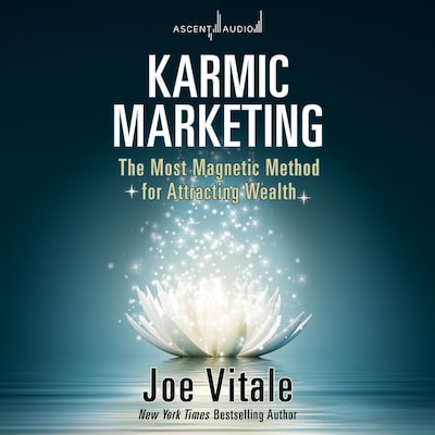 Karmic Marketing – omslag til lydbogen af Joe Vitale