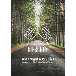 Znaki, droga, kierunek. Wskazówki w podróży – okładka audiobooka, autor Marcin Gawłowski