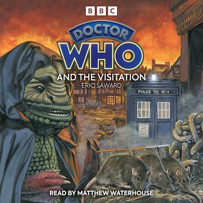 Doctor Who And The Visitation – omslag til lydbogen af Eric Saward