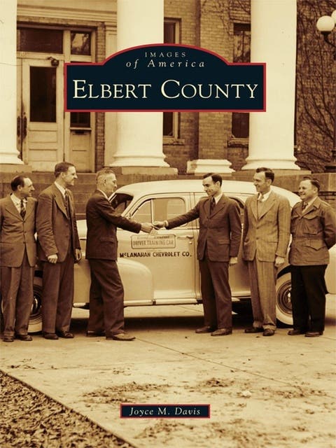 Elbert County – omslag til lydbogen af Joyce M Davis