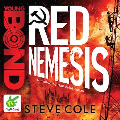 Young Bond: Red Nemesis – omslag til lydbogen af Steve Cole