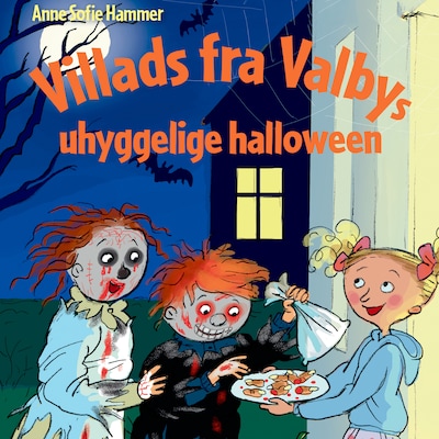 Villads fra Valbys uhyggelige halloween – omslag til lydbogen af Anne Sofie Hammer