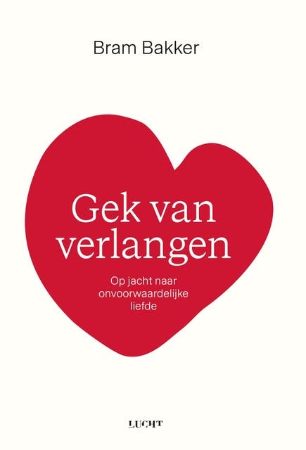 Gek van verlangen – omslag van het luisterboek van Bram Bakker