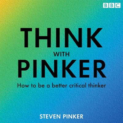 Think with Pinker – omslag til lydbogen af Steven Pinker