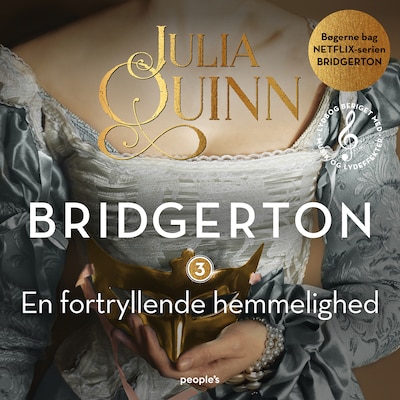 Bridgerton. En fortryllende hemmelighed (beriget med musik og lydeffekter) – omslag til lydbogen af Julia Quinn