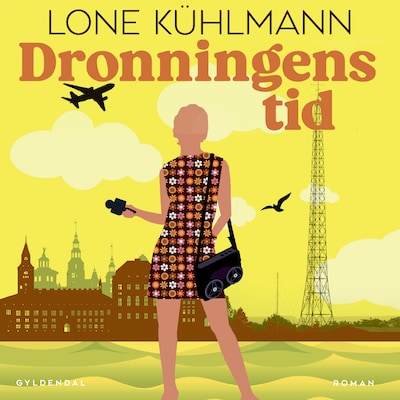 Dronningens tid – omslag til lydbogen af Lone Kühlmann