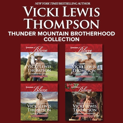 Thunder Mountain Brotherhood Collection – omslag til lydbogen af Vicki Lewis Thompson