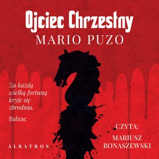 OJCIEC CHRZESTNY – okładka audiobooka, autor Puzo Mario
