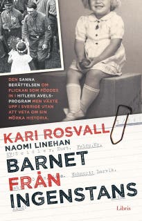 Barnet från ingenstans – omslag till ljudboken av Kari Rosvall,Naomi Linehan