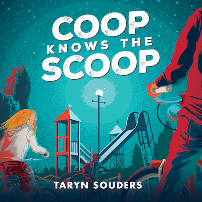 Coop Knows the Scoop – omslag til lydbogen af Taryn Souders