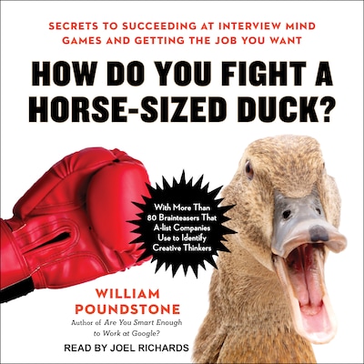 How Do You Fight a Horse-Sized Duck? – omslag til lydbogen af William Poundstone