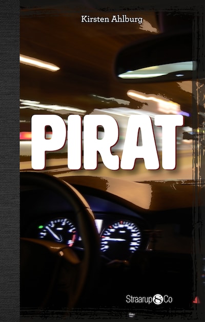 Pirat – omslag til lydbogen af Kirsten Ahlburg