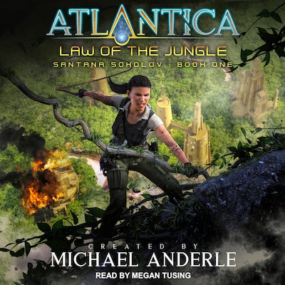 Law Of The Jungle – omslag til lydbogen af Michael Anderle