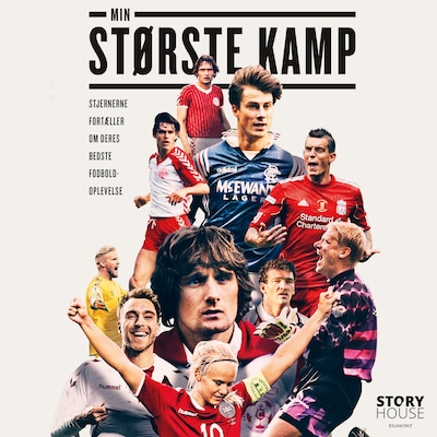 Min største kamp – omslag til lydbogen af Ole Sønnichsen, Christoffer Stig Christensen