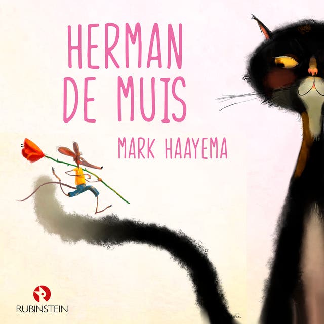 Herman de muis – omslag van het luisterboek van Mark Haayema