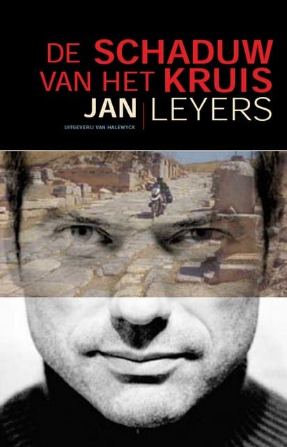 De schaduw van het kruis: een reisverslag – omslag van het luisterboek van Jan Leyers
