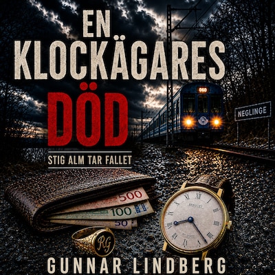 En klockägares död – omslag till ljudboken av Gunnar Lindberg