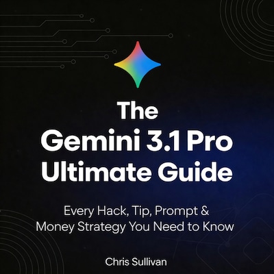 The Gemini 3.1 Pro Ultimate Guide – omslag til lydbogen af Chris Sullivan