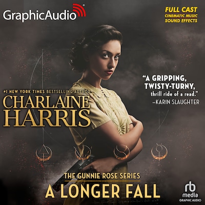 A Longer Fall [Dramatized Adaptation] – omslag til lydbogen af Charlaine Harris