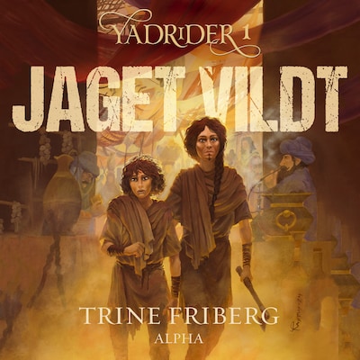 Jaget vildt – omslag til lydbogen af Trine Friberg