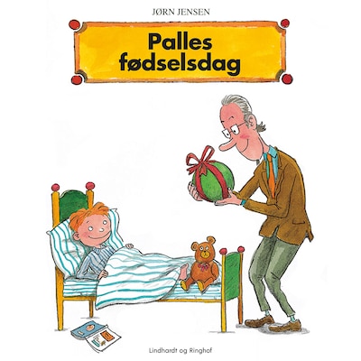 Palles fødselsdag – omslag til lydbogen af Jørn Jensen