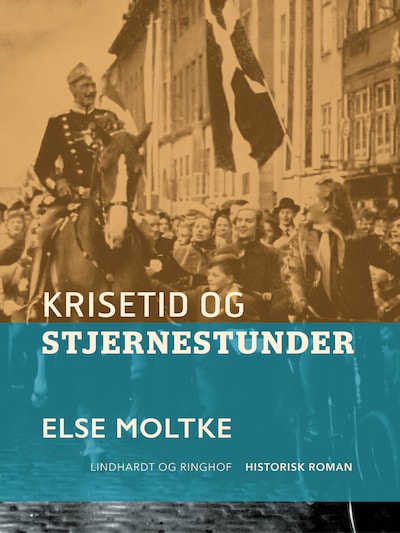 Krisetid og stjernestunder – omslag til lydbogen af Else Moltke