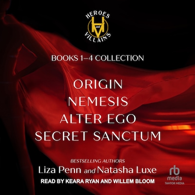 Heroes and Villains Phase 1 – omslag til lydbogen af Liza Penn, Natasha Luxe