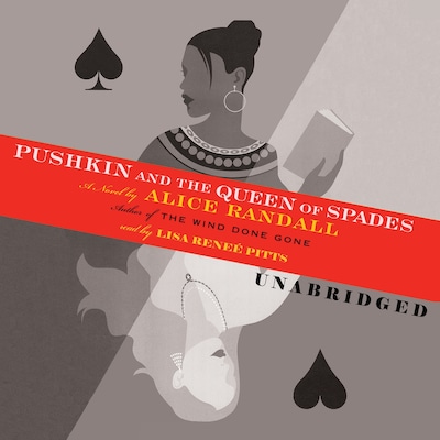 Pushkin and the Queen of Spades – omslag til lydbogen af Alice Randall