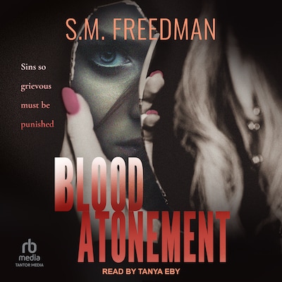 Blood Atonement – omslag til lydbogen af S.M. Freedman