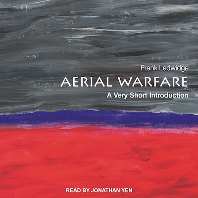 Aerial Warfare – omslag til lydbogen af Frank Ledwidge