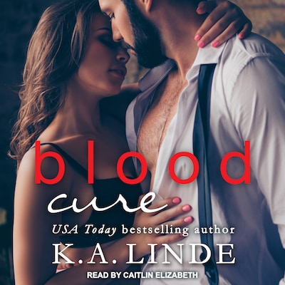 Blood Cure – omslag til lydbogen af K.A. Linde
