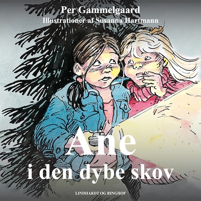 Ane i den dybe skov – omslag til lydbogen af Per Gammelgaard