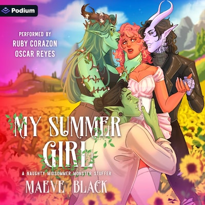 My Summer Girl – omslag til lydbogen af Maeve Black