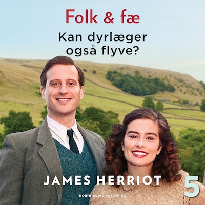 Kan dyrlæger også flyve? – omslag til lydbogen af James Herriot