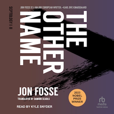 The Other Name – omslag til lydbogen af Jon Fosse