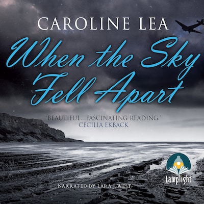When the Sky Fell Apart – omslag til lydbogen af Caroline Lea