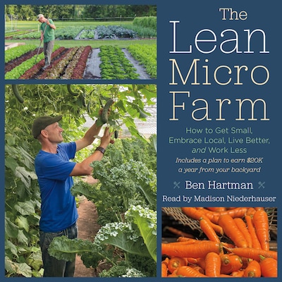 The Lean Micro Farm – omslag til lydbogen af Ben Hartman