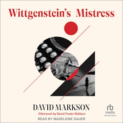 Wittgenstein's Mistress – omslag til lydbogen af David Markson