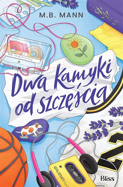 Dwa kamyki od szczęścia – okładka audiobooka, autor M B Mann
