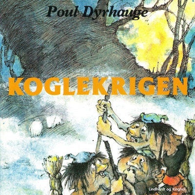 Koglekrigen – omslag til lydbogen af Poul Dyrhauge