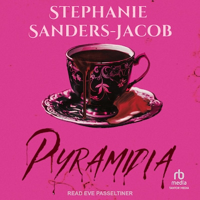 Pyramidia – omslag til lydbogen af Stephanie Sanders-Jacob